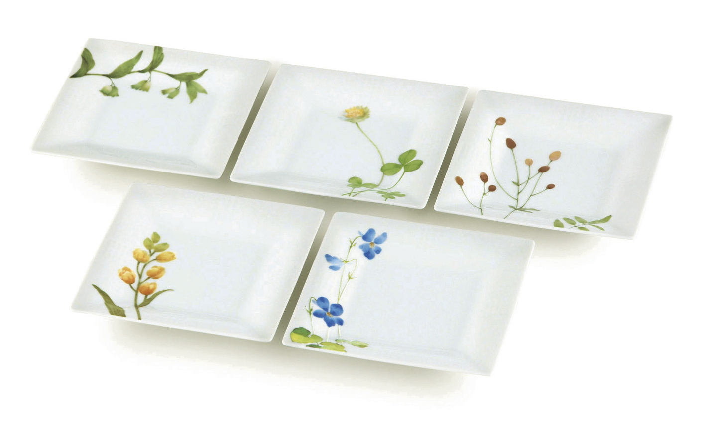 ノリタケ ノリタケ スクエアプレートセット 5枚 グリーン住宅ポイント 次世代住宅ポイントの 住ポ