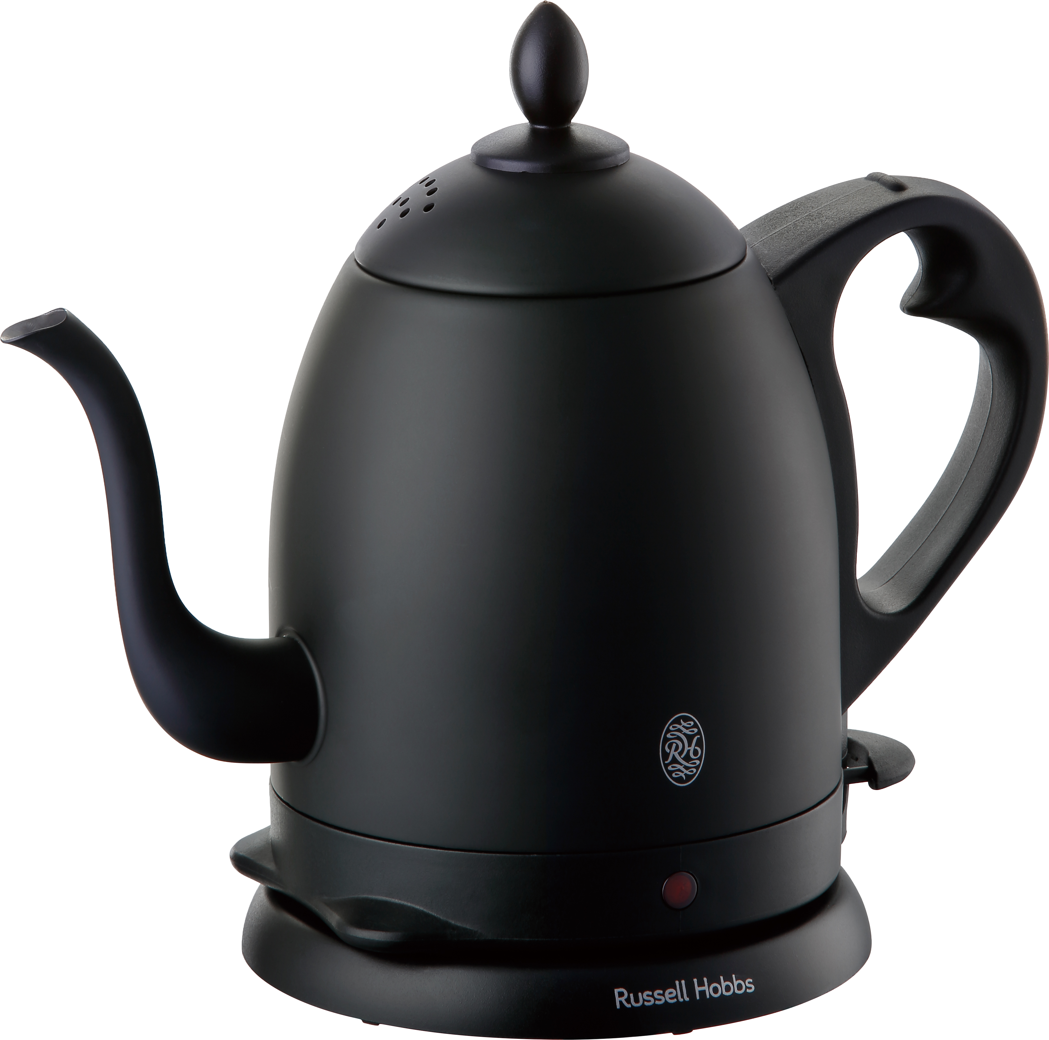 【Russell Hobbs（ラッセルホブス）】カフェケトル マットブラック 約幅25×奥13×高さ20cm・0.8L 次世代住宅ポイント