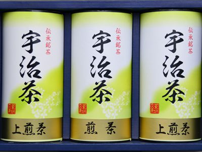 【京都府】京都府産宇治茶詰合せ　上煎茶120g×2、煎茶120g×1