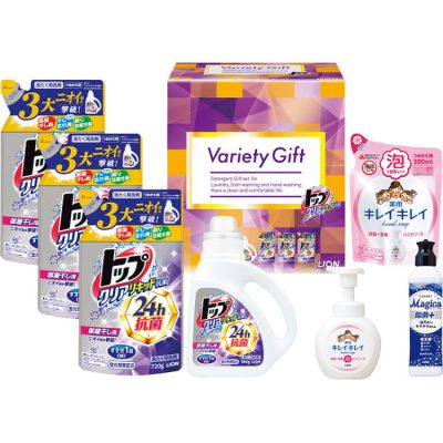 【ライオン】トップクリアリキッド抗菌バラエティギフト