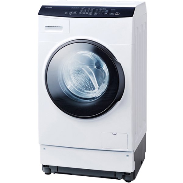 【標準設置工事付】アイリスオーヤマ HDK832A-W 乾燥機能付ドラム式洗濯機 8kg ホワイト
