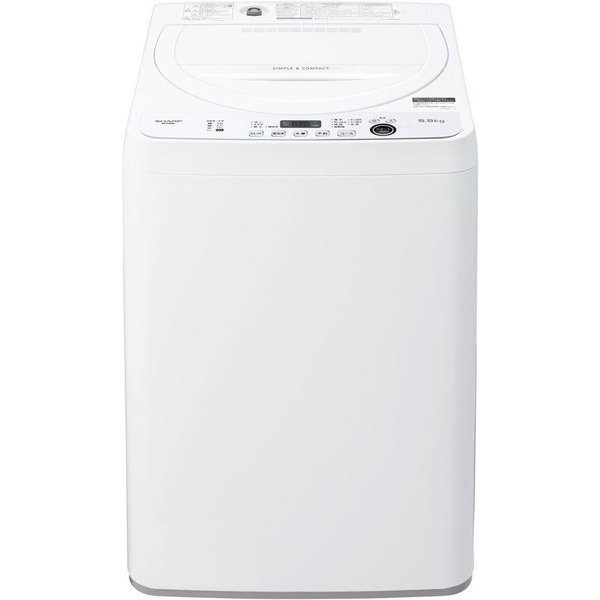 【標準設置対応付】シャープ ES-GE5E-W 全自動洗濯機 5.5kg ホワイト系