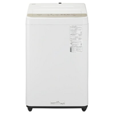 【標準設置対応付】パナソニック NA-F60B14-C 全自動洗濯機 6kg ニュアンスベージュ
