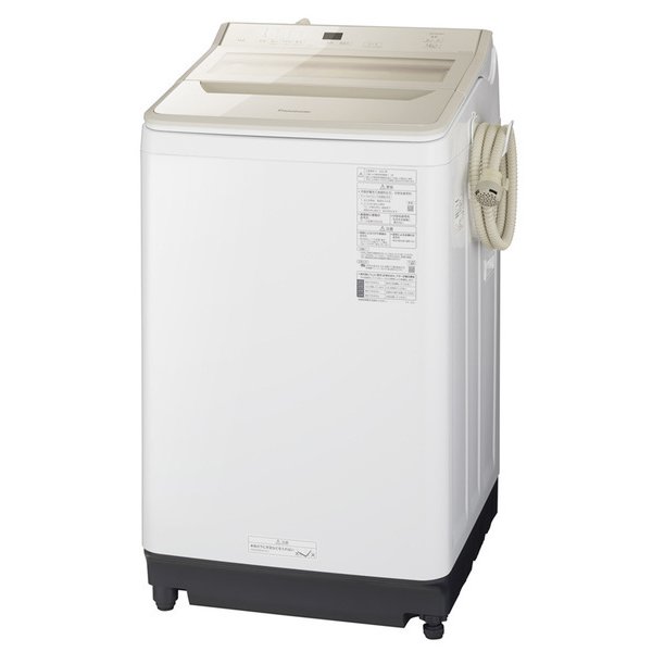 【標準設置対応付】パナソニック NA-FA100H9-N 全自動洗濯機 10kg シャンパン