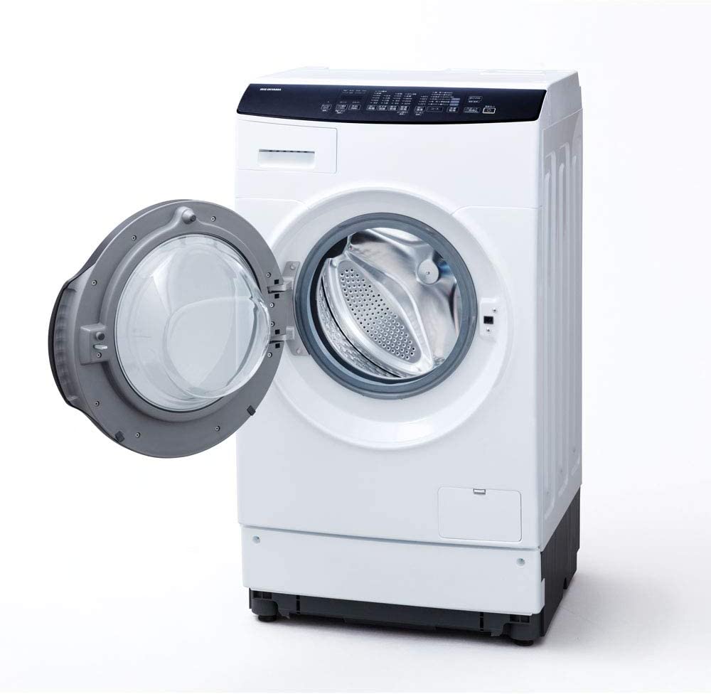 【標準設置工事付】アイリスオーヤマ HDK832A-W 乾燥機能付ドラム式洗濯機 8kg ホワイト