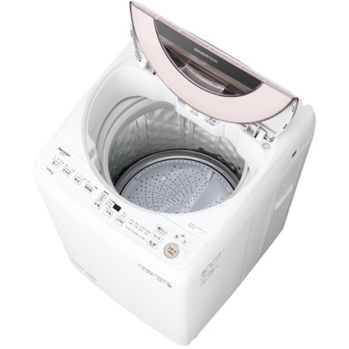 【標準設置対応付】シャープ ES-GV7F-P 全自動洗濯機 7kg ピンク系