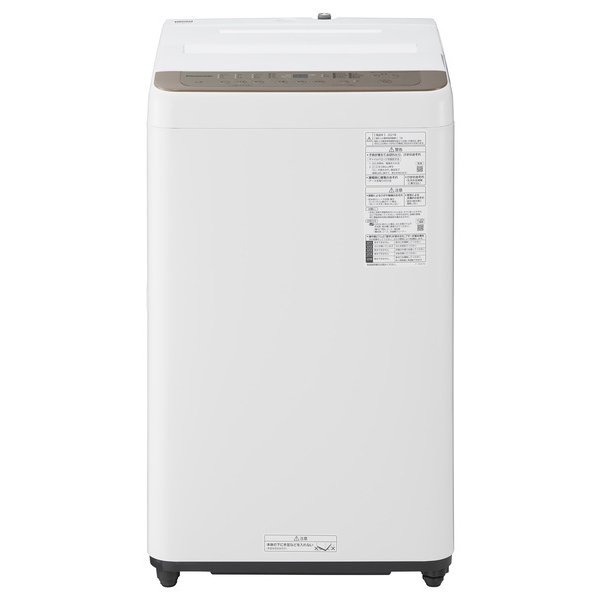 【標準設置対応付】パナソニック　NA-F60PB15-T 全自動洗濯機 6kg ニュアンスブラウン