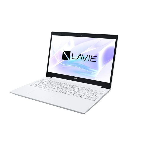 【NEC】 PC-NS200R2W-S4 LAVIE ノートパソコン 15.6型/Celeron 4205U ホワイト