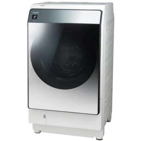 【標準設置対応付】シャープ ES-W114-SR ドラム式洗濯乾燥機 洗濯11.0kg/乾燥6.0kg 右開き  シルバー系