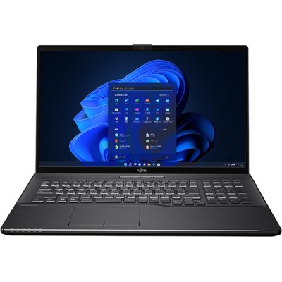 【Windows 11搭載】富士通 FMVN90F3B ノートパソコン 17.3型ワイド ブライトブラック