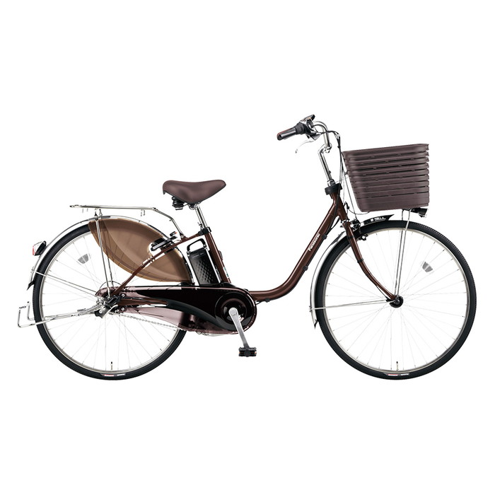 【2022年モデル】パナソニック電動アシスト自転車ビビ・DX 26型 チョコブラウン